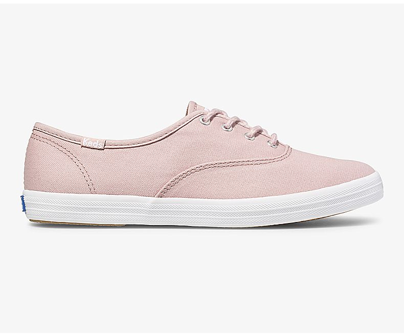 Keds Women's Champion Fall Solids Pink Champion Shoes - IO9546701